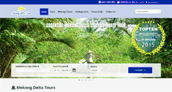 Desktop Screenshot of mekong-delta-tours.com