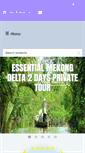 Mobile Screenshot of mekong-delta-tours.com